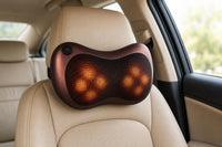 Almohada masajeadora shiatsu ALIVIA en el coche